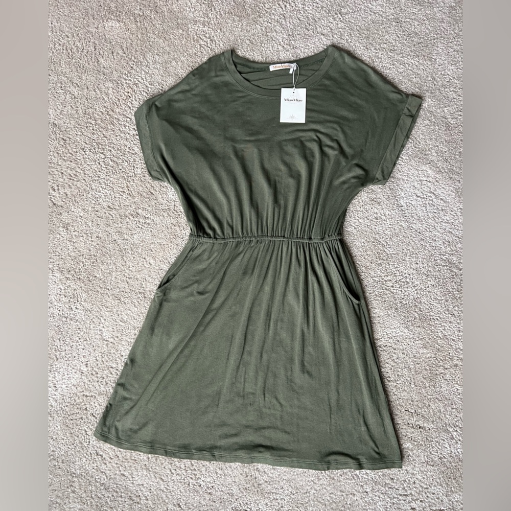 Green Pool Coverup / Summer Casual Dress NWT